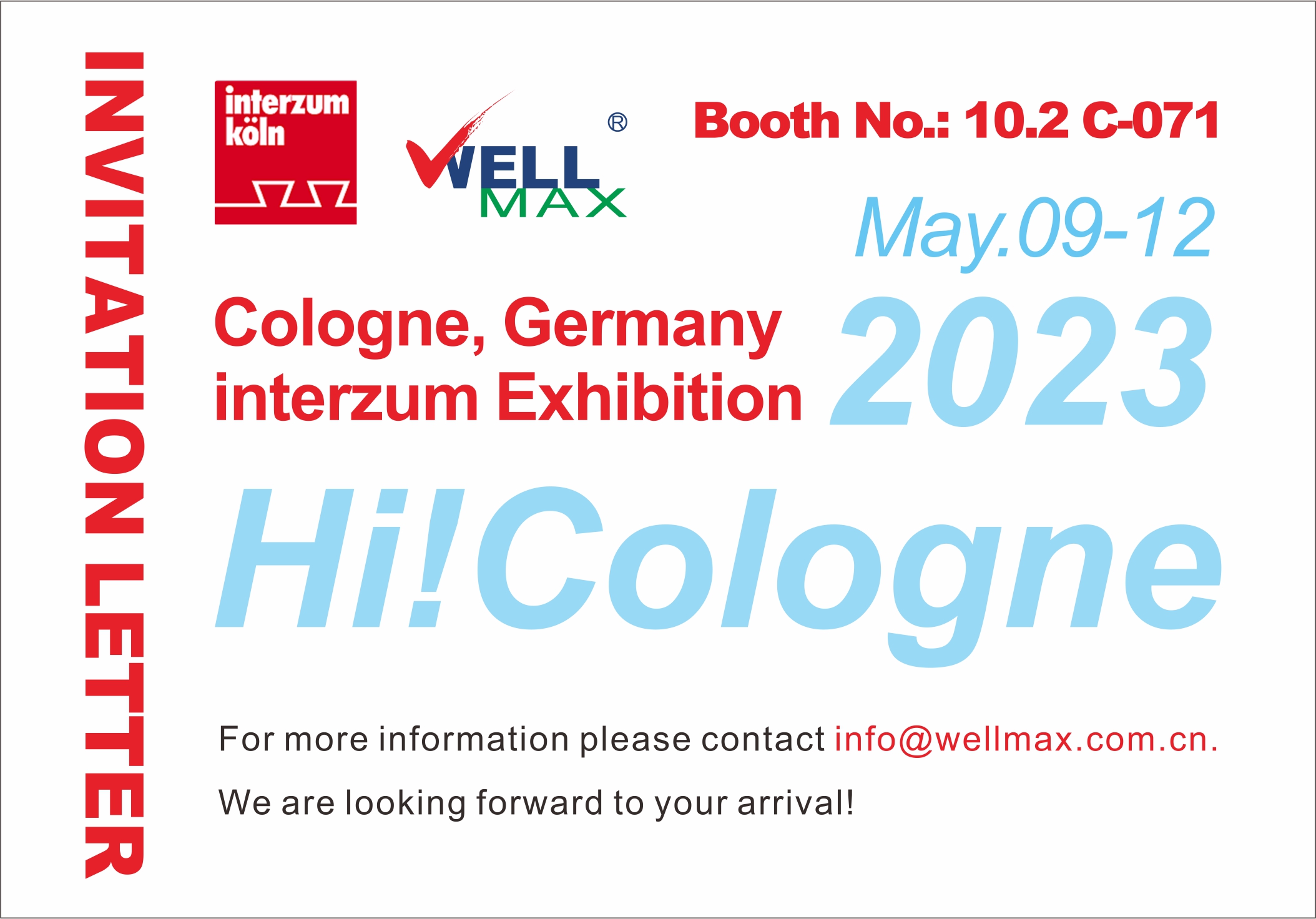 Bienvenidos a WELLMAX en la cesta de cocina INTERZUM Colonia 2023